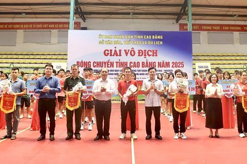 Hơn 300 vận động viên tham dự Giải Vô địch Bóng chuyền tỉnh năm 2025