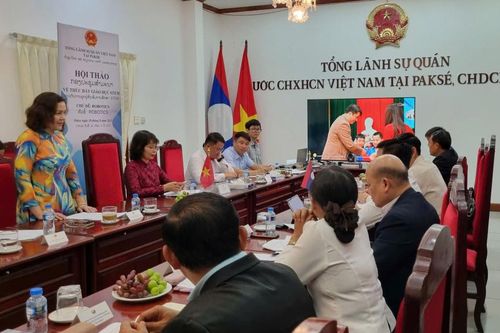 Cao Bằng tham dự Hội thảo quốc tế về giáo dục STEM tại Pakse (Lào)