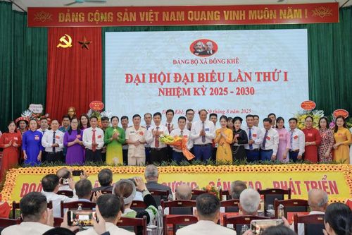 Đại hội đại biểu Đảng bộ xã Đông Khê lần thứ I, nhiệm kỳ 2025 - 2030