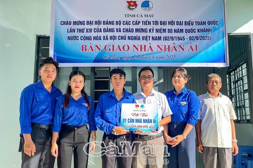 Trao Nhà Nhân ái, lan tỏa yêu thương