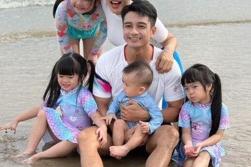 Vân Trang đưa 4 con đi du lịch phải có cả 'đội quân' tháp tùng, nhàn tênh nhờ có mẹ chồng phụ giúp