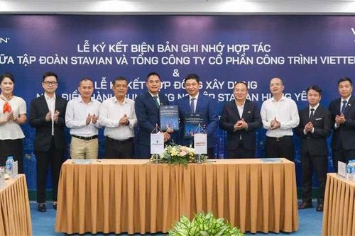 Stavian và Viettel Construction hợp tác thúc đẩy liên kết công nghiệp - hạ tầng