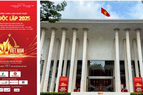 Sắp diễn ra chương trình chính luận nghệ thuật Sao Độc lập 2025
