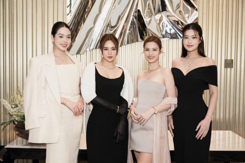 Đoàn Thiên Ân, Thanh Thủy cùng dàn sao Việt rạng rỡ tại triển lãm Tiffany & Co. ở Bangkok