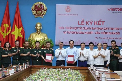 Phú Thọ và Viettel hợp tác trên nhiều lĩnh vực