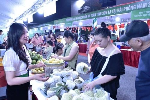 Đưa nông sản Sơn La đến với người dân thành phố Hải Phòng