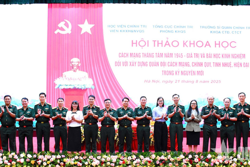 Phát huy giá trị Cách mạng Tháng Tám, xây dựng Quân đội trong kỷ nguyên mới