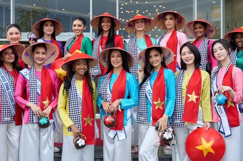 Dàn hoa hậu quốc tế hào hứng trải nghiệm vùng đất Tây Nam bộ