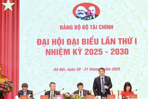 Đại hội Đảng bộ Bộ Tài chính lần thứ I: Đặt mục tiêu GDP tăng 10%/năm, 2 triệu doanh nghiệp vào năm 2030