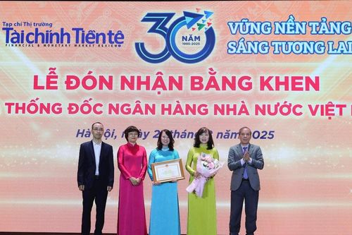 Tạp chí Thị trường Tài chính Tiền tệ kỷ niệm 30 năm ngày thành lập