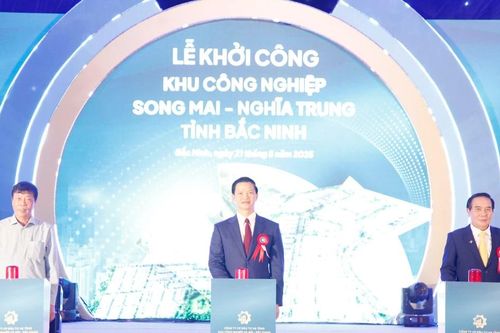 Bắc Ninh khởi công khu công nghiệp đầu tiên sau sáp nhập tỉnh