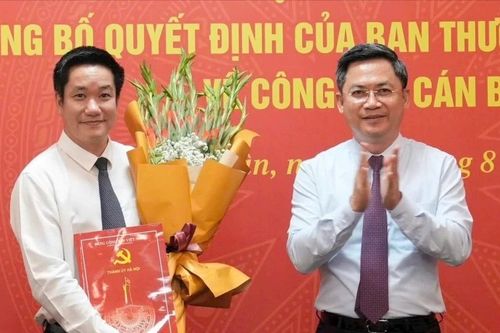 Công bố quyết định của Ban Thường vụ Thành ủy Hà Nội về công tác cán bộ