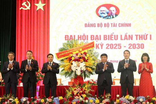 Đại hội đại biểu Đảng bộ Bộ Tài chính lần thứ I, nhiệm kỳ 2025 - 2030