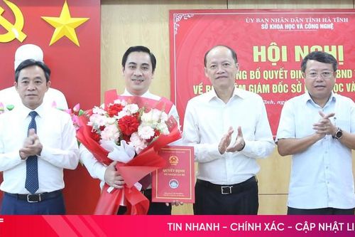 Đồng chí Lê Thành Đông giữ chức Giám đốc Sở KH&CN Hà Tĩnh
