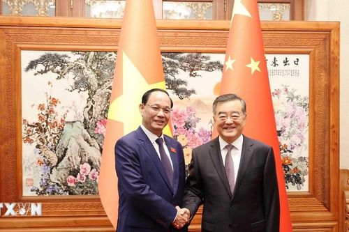 Đẩy mạnh hơn nữa quan hệ giữa 2 cơ quan lập pháp của Việt Nam và Trung Quốc
