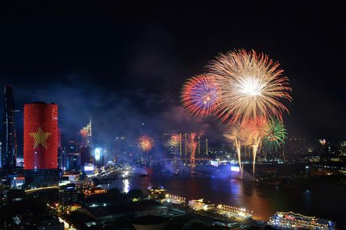 TP Hồ Chí Minh: Bắn pháo hoa nghệ thuật tại 4 điểm dịp Quốc khánh 2/9
