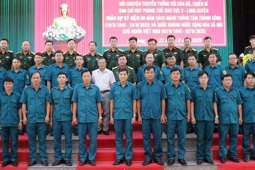 Nhiều hoạt động kỷ niệm Quốc khánh 2/9 trong lực lượng vũ trang