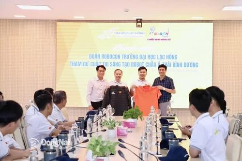 Đội tuyển Robocon Trường đại học Lạc Hồng xuất quân tham gia cuộc thi ABU Robocon