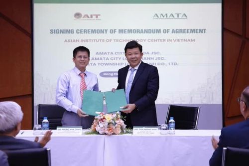 Amata và Viện Công nghệ Châu Á tại Việt Nam ký kết hợp tác chiến lược: Cùng vun đắp tài năng, phát triển bền vững