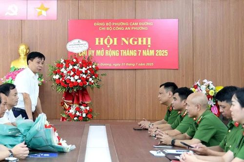 PC Lào Cai đẩy mạnh phối hợp với công an các cấp trong công tác bảo vệ tài sản ngành điện