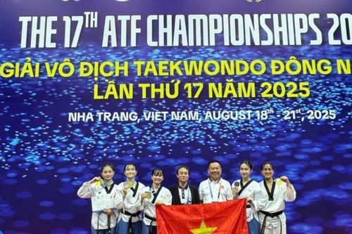 Lâm Đồng giành 12 huy chương tại Giải Taekwondo vô địch và trẻ Đông Nam Á lần thứ 17