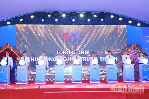 Ninh Bình khởi công Dự án Khu công nghiệp Trung Thành quy mô 200 ha