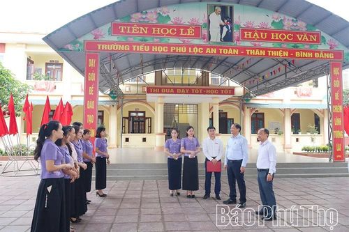 Xã Phù Ninh đảm bảo các điều kiện cho năm học mới