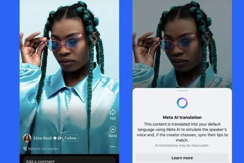 Meta tung tính năng lồng tiếng AI cho video Facebook và Instagram