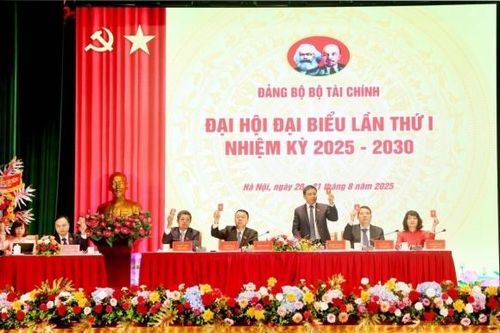 Đại hội Đảng bộ Bộ Tài chính: Thông qua 6 đột phá chiến lược và các mục tiêu kinh tế - xã hội nhiệm kỳ tới