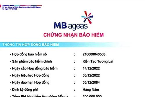 Vụ 'mua nhầm' bảo hiểm nhân thọ đến năm 100 tuổi: Cục Quản lý, giám sát bảo hiểm đề nghị xem xét và có báo cáo kết quả