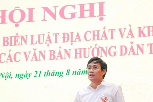 Hội nghị tuyên truyền, phổ biến Luật Địa chất và Khoáng sản và các văn bản hướng dẫn thi hành