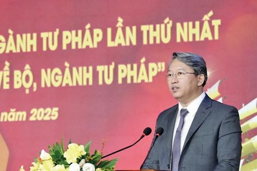 Thư chúc mừng của Bộ trưởng Bộ Tư pháp Nguyễn Hải Ninh nhân dịp kỷ niệm 80 năm Ngày truyền thống ngành Tư pháp