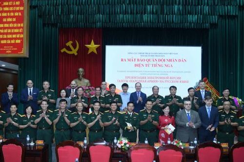 Ra mắt Báo Quân đội nhân dân Điện tử tiếng Nga