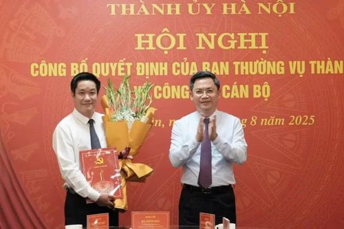 Ông Nguyễn Huy Cường làm Bí thư Đảng ủy phường Thanh Xuân