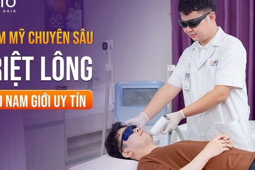 Thẩm mỹ chuyên sâu Triệt lông cho Nam giới uy tín