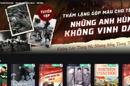 Tủ sách sử Việt miễn phí ra mắt nhân kỷ niệm 80 năm Quốc khánh