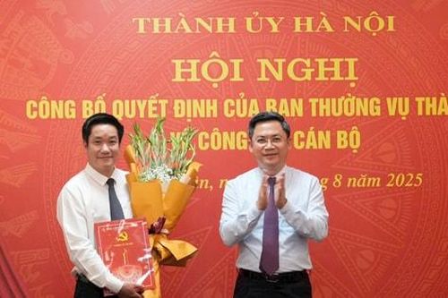 Đồng chí Nguyễn Huy Cường được điều động làm Bí thư Đảng ủy phường Thanh Xuân