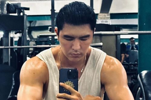 Nam diễn viên được chú ý với thân hình vạm vỡ