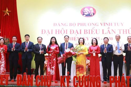 Xây dựng phường Vĩnh Tuy năng động, giàu bản sắc, giao hòa giữa truyền thống và hiện đại