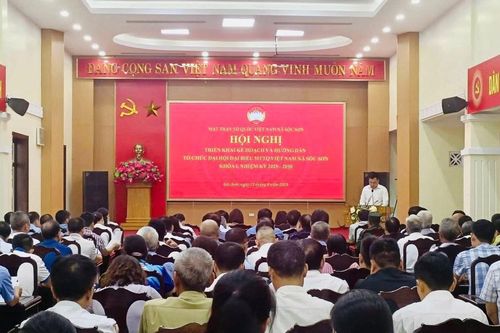 220 đại biểu dự Đại hội MTTQ Việt Nam xã Sóc Sơn lần thứ I