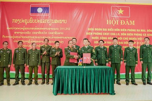 Quảng Trị: Tăng cường phối hợp quản lý, bảo vệ biên giới với nước bạn Lào