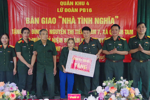 Căn nhà thắm tình quân dân