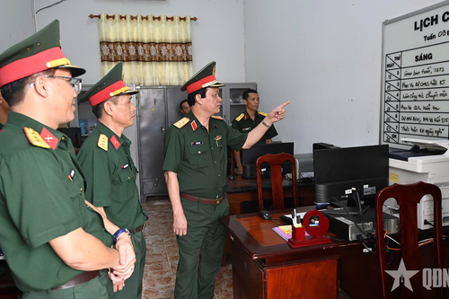 Quân khu 9: Nắm tình hình tại Bộ CHQS tỉnh An Giang