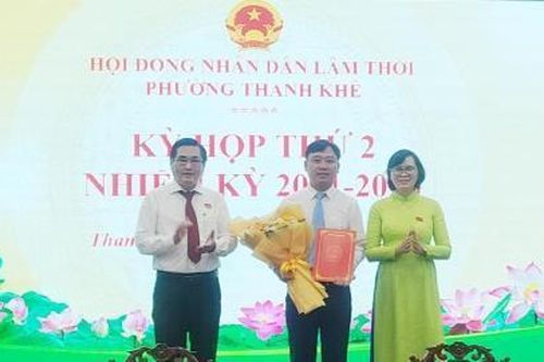 Kỳ họp thứ 2 HĐND lâm thời phường Thanh Khê thông qua nhiều nội dung quan trọng