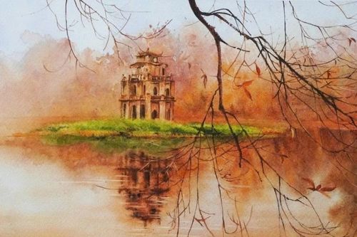 Triển lãm 'Nước non ngàn dặm': Gam màu ký ức, âm vang mùa Thu lịch sử
