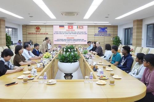 Trường ĐH Cửu Long tăng cường giao lưu giảng viên, sinh viên quốc tế