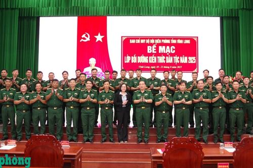 BĐBP tỉnh Vĩnh Long bồi dưỡng kiến thức dân tộc năm 2025 cho cán bộ đơn vị