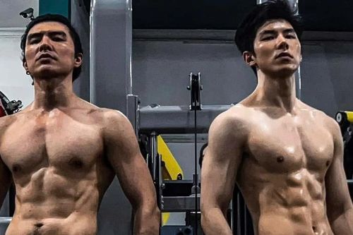 Ngoại hình vạm vỡ của Quang trong 'Mưa đỏ'