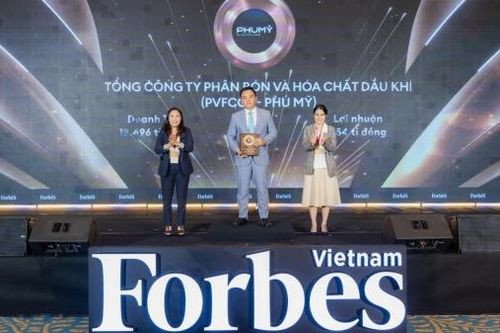 PVFCCo - Phú Mỹ đạt danh hiệu Top 50 công ty niêm yết tốt nhất và Top 25 Thương hiệu dẫn đầu Việt Nam năm 2025