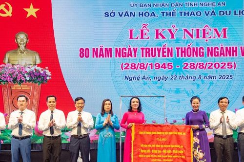 Nghệ An kỷ niệm 80 năm ngày truyền thống ngành Văn hóa